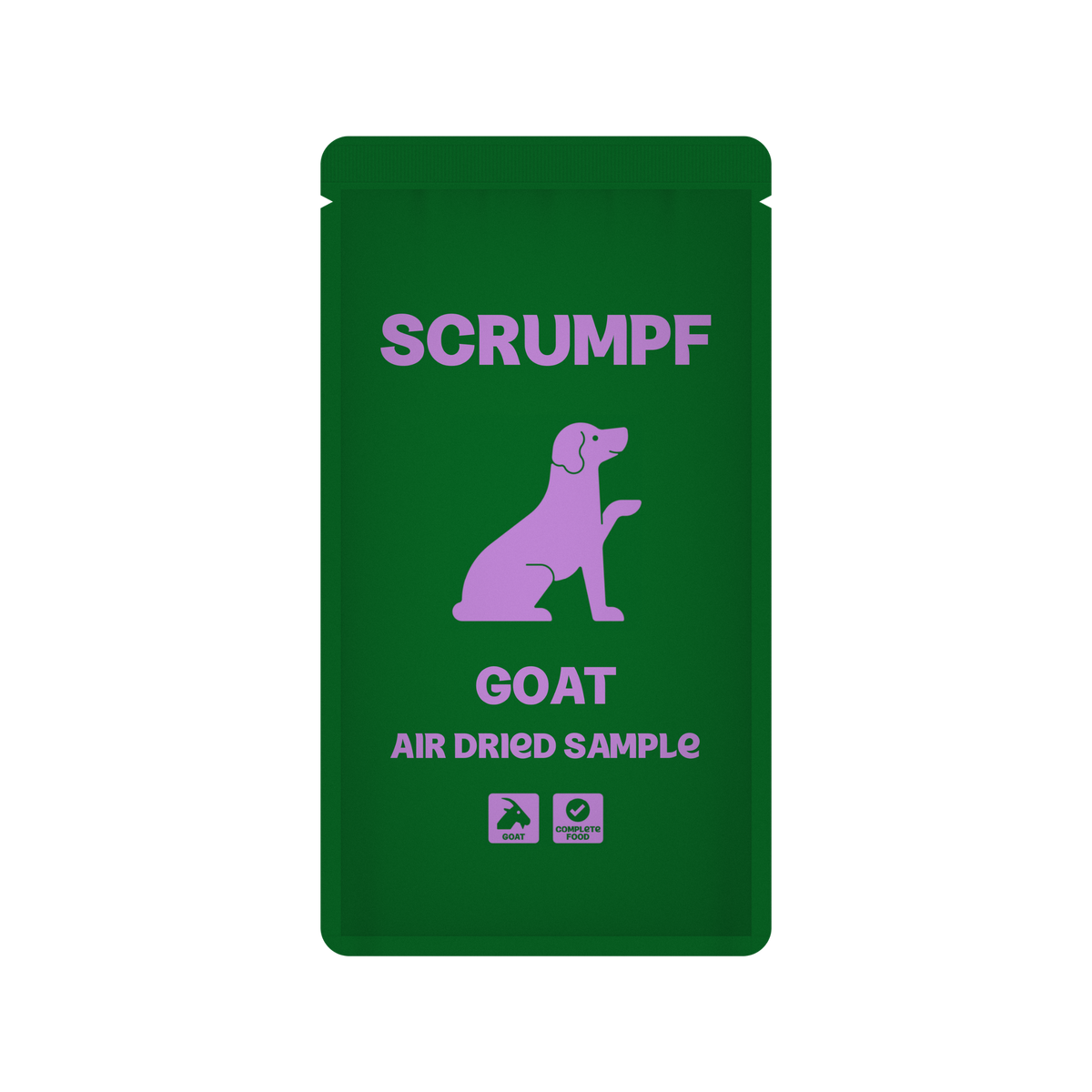 Goat Air-Dried Complete Food Sample